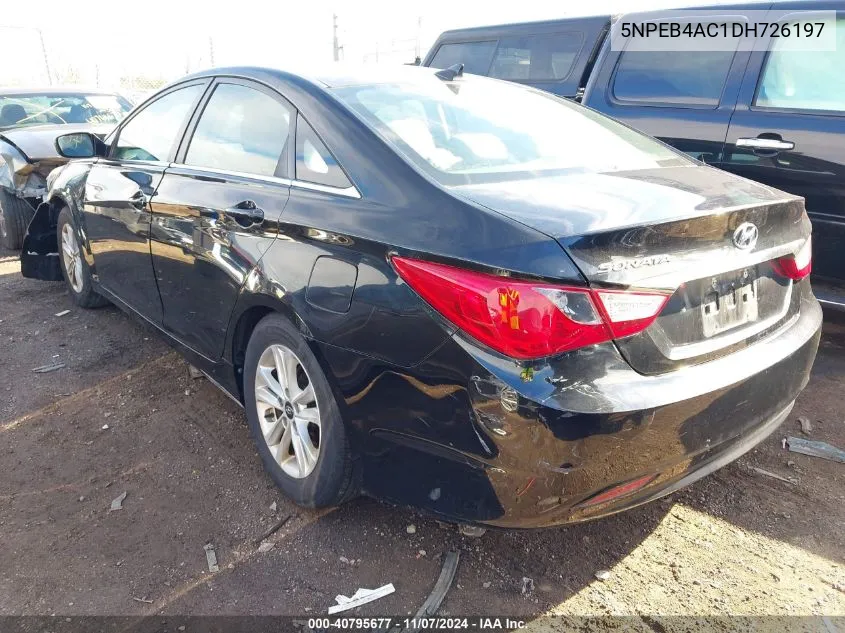 2013 Hyundai Sonata Gls VIN: 5NPEB4AC1DH726197 Lot: 40795677