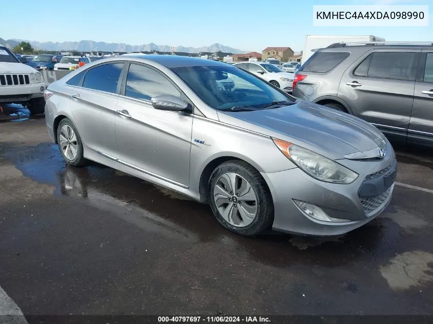 2013 Hyundai Sonata Hybrid Limited VIN: KMHEC4A4XDA098990 Lot: 40797697