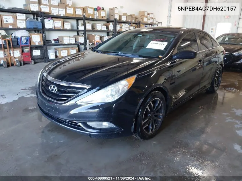 2013 Hyundai Sonata Gls VIN: 5NPEB4AC7DH620157 Lot: 40800521