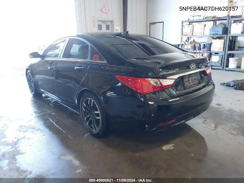 2013 Hyundai Sonata Gls VIN: 5NPEB4AC7DH620157 Lot: 40800521