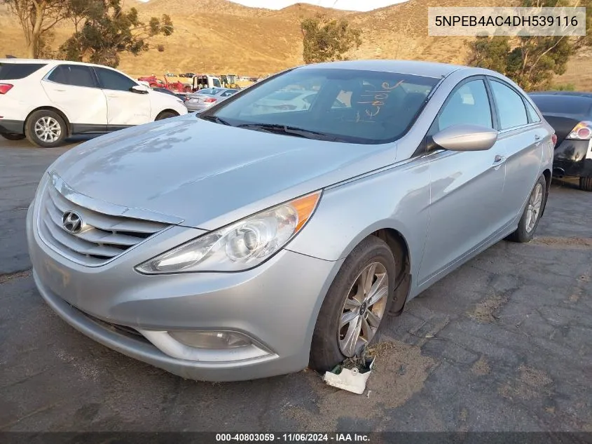 5NPEB4AC4DH539116 2013 Hyundai Sonata Gls