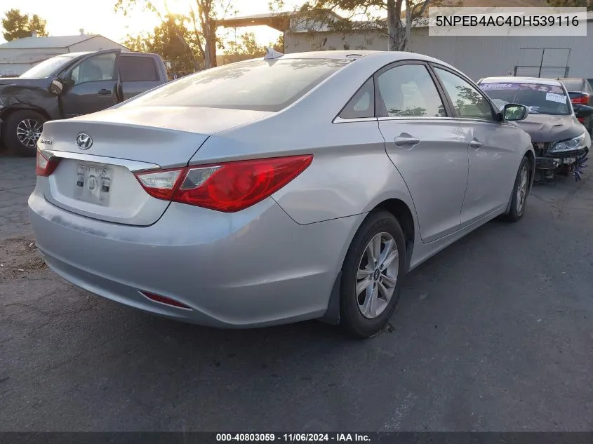 5NPEB4AC4DH539116 2013 Hyundai Sonata Gls