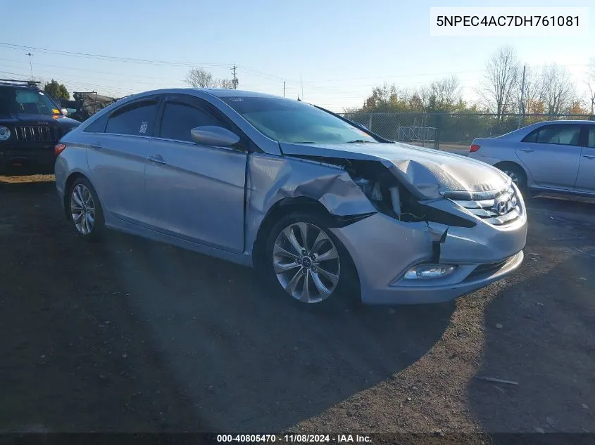 2013 Hyundai Sonata Se VIN: 5NPEC4AC7DH761081 Lot: 40805470