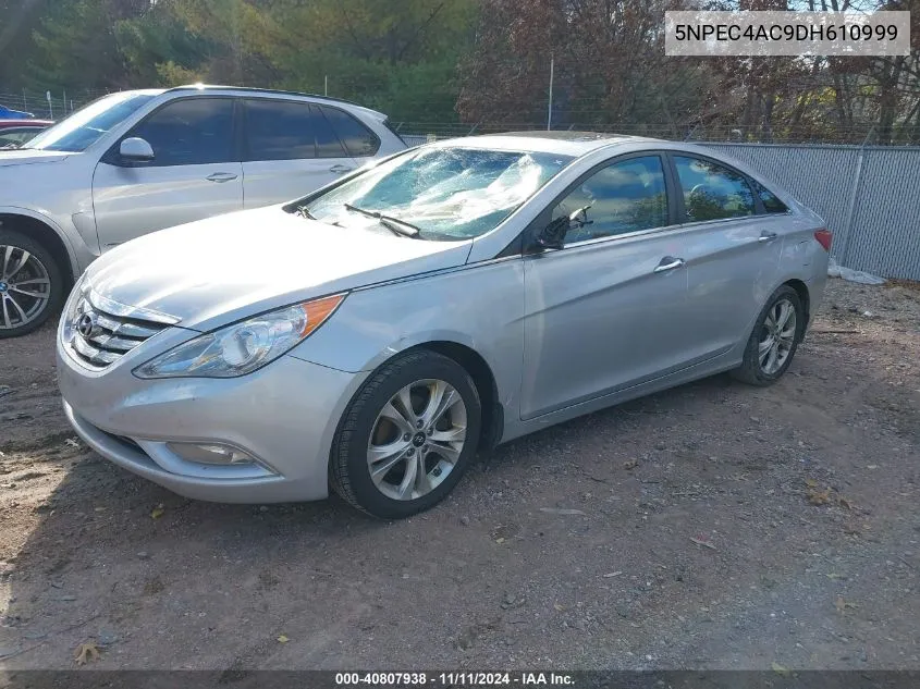 2013 Hyundai Sonata Limited VIN: 5NPEC4AC9DH610999 Lot: 40807938