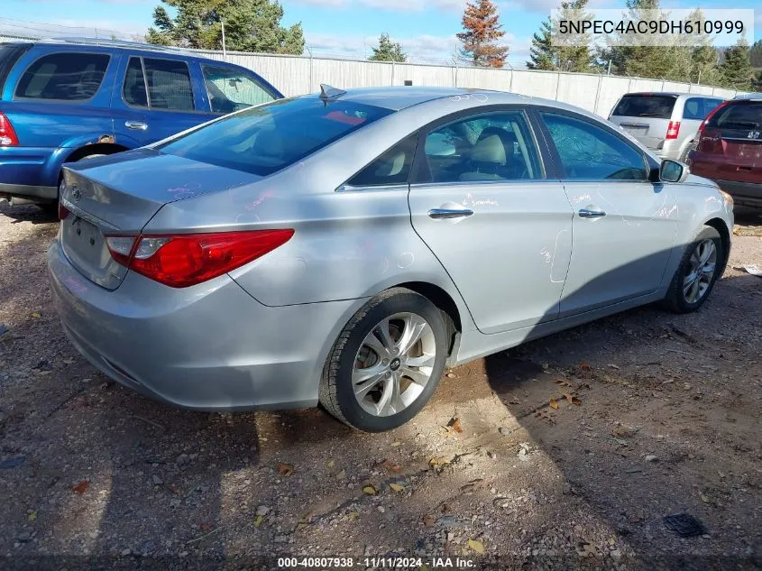 2013 Hyundai Sonata Limited VIN: 5NPEC4AC9DH610999 Lot: 40807938