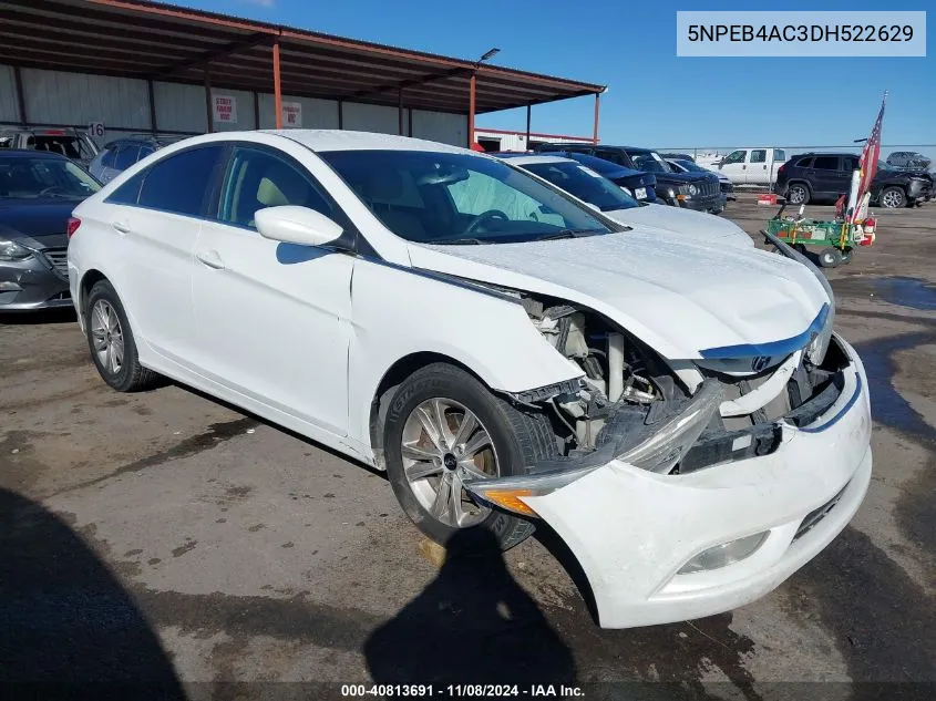 2013 Hyundai Sonata Gls VIN: 5NPEB4AC3DH522629 Lot: 40813691