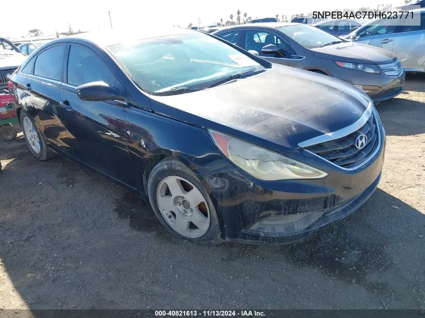 2013 Hyundai Sonata Gls VIN: 5NPEB4AC7DH623771 Lot: 40821613