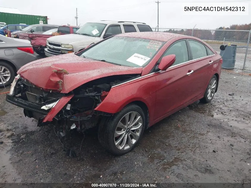 2013 Hyundai Sonata Se VIN: 5NPEC4AC1DH542312 Lot: 40907870