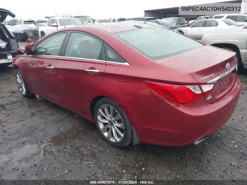 2013 Hyundai Sonata Se VIN: 5NPEC4AC1DH542312 Lot: 40907870