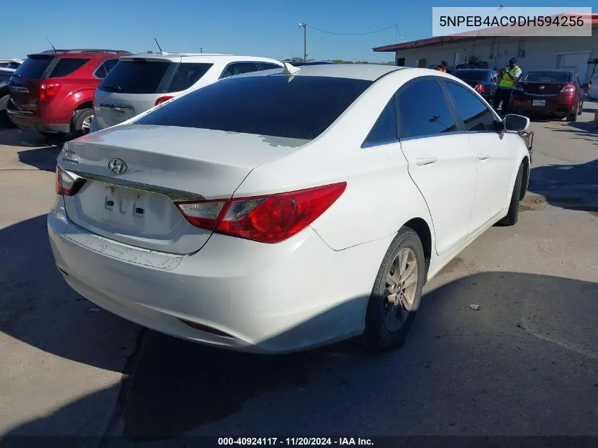 2013 Hyundai Sonata Gls VIN: 5NPEB4AC9DH594256 Lot: 40924117