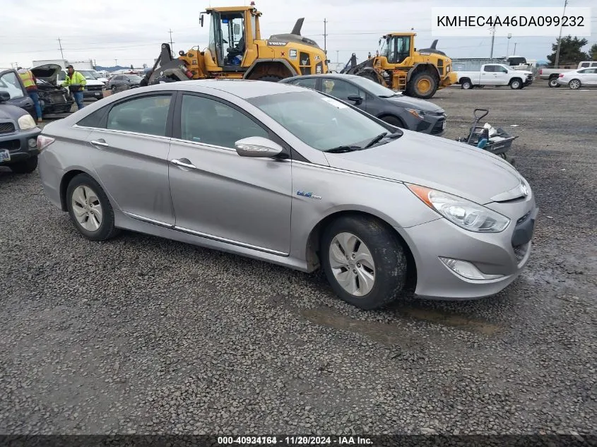 2013 Hyundai Sonata Hybrid VIN: KMHEC4A46DA099232 Lot: 40934164