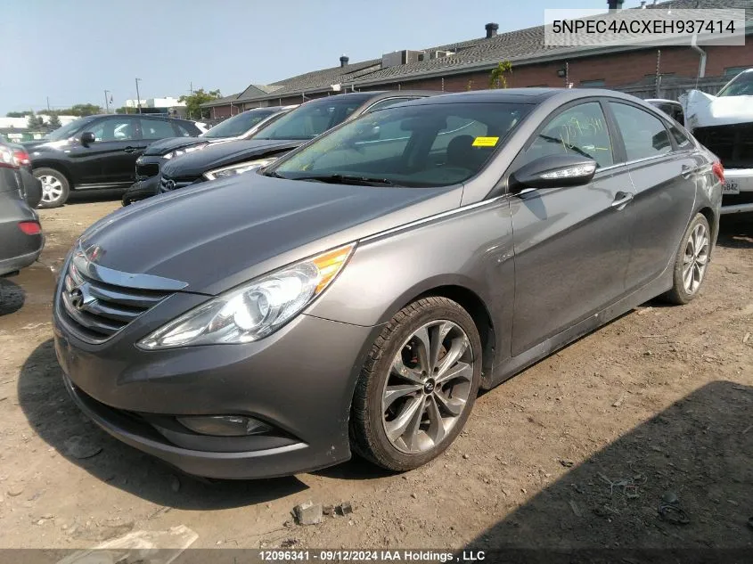 2014 Hyundai Sonata Se VIN: 5NPEC4ACXEH937414 Lot: 12096341