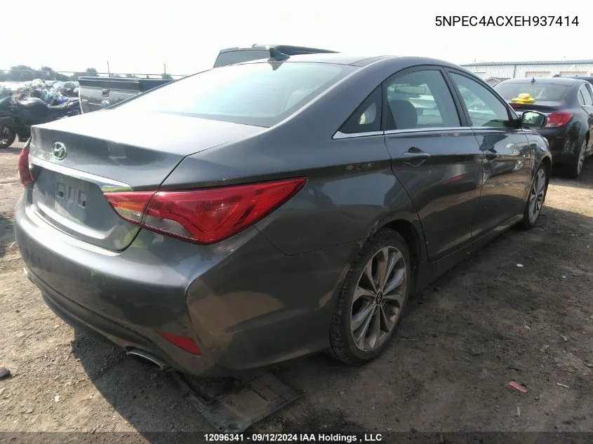 2014 Hyundai Sonata Se VIN: 5NPEC4ACXEH937414 Lot: 12096341