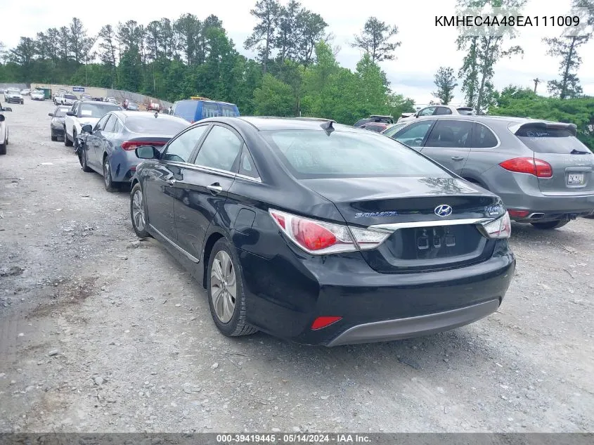 2014 Hyundai Sonata Hybrid Limited VIN: KMHEC4A48EA111009 Lot: 39419445