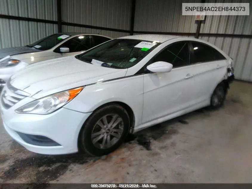 2014 Hyundai Sonata Gls VIN: 5NPEB4AC2EH844373 Lot: 39475278