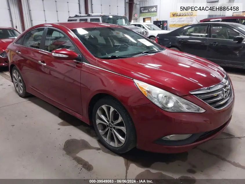 2014 Hyundai Sonata Se VIN: 5NPEC4AC4EH886458 Lot: 39549083