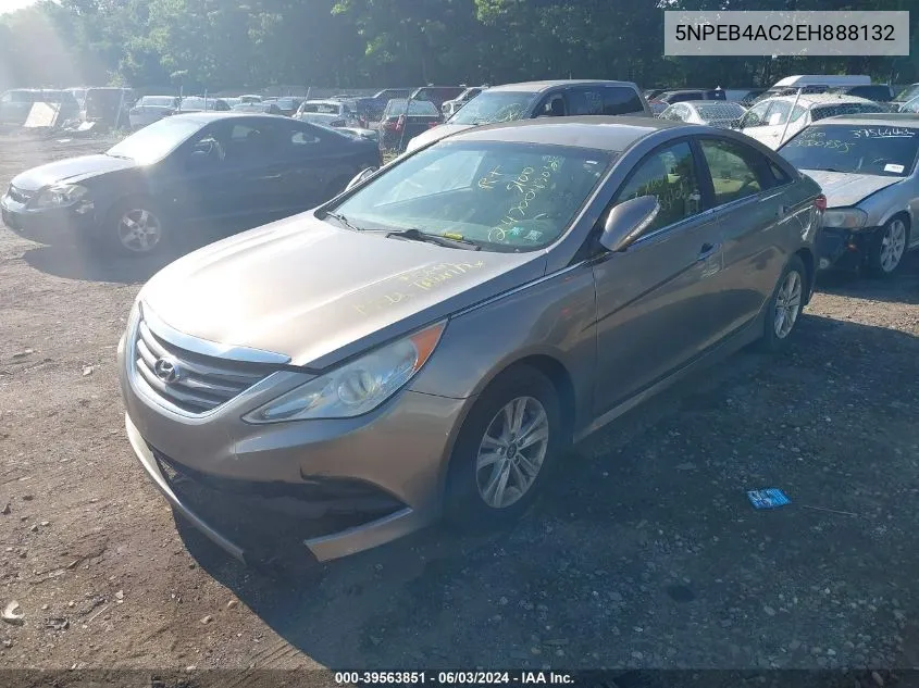 5NPEB4AC2EH888132 2014 Hyundai Sonata Gls