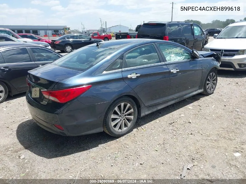 5NPEC4ACXEH899618 2014 Hyundai Sonata Limited