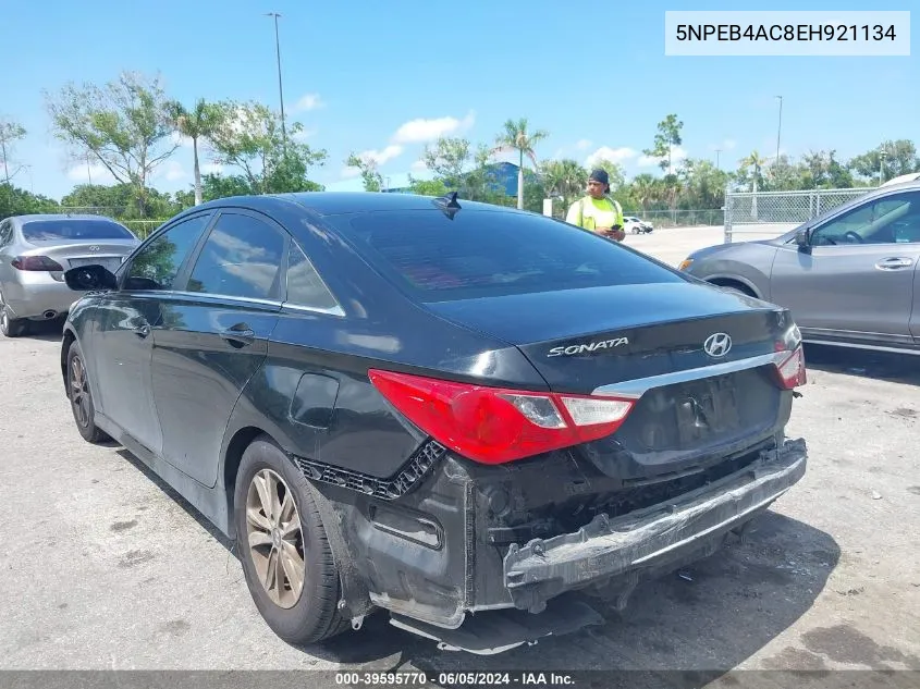 5NPEB4AC8EH921134 2014 Hyundai Sonata Gls