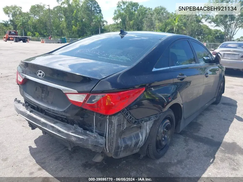 5NPEB4AC8EH921134 2014 Hyundai Sonata Gls