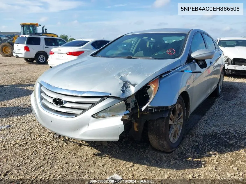 5NPEB4AC0EH886508 2014 Hyundai Sonata Gls