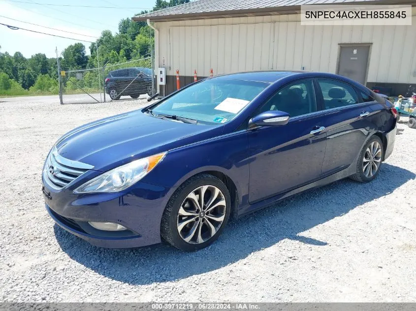 5NPEC4ACXEH855845 2014 Hyundai Sonata Se