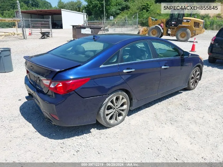 5NPEC4ACXEH855845 2014 Hyundai Sonata Se