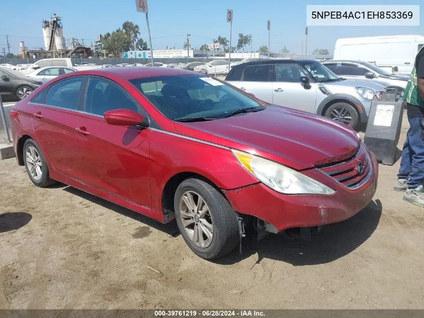 5NPEB4AC1EH853369 2014 Hyundai Sonata Gls