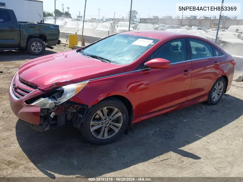 5NPEB4AC1EH853369 2014 Hyundai Sonata Gls