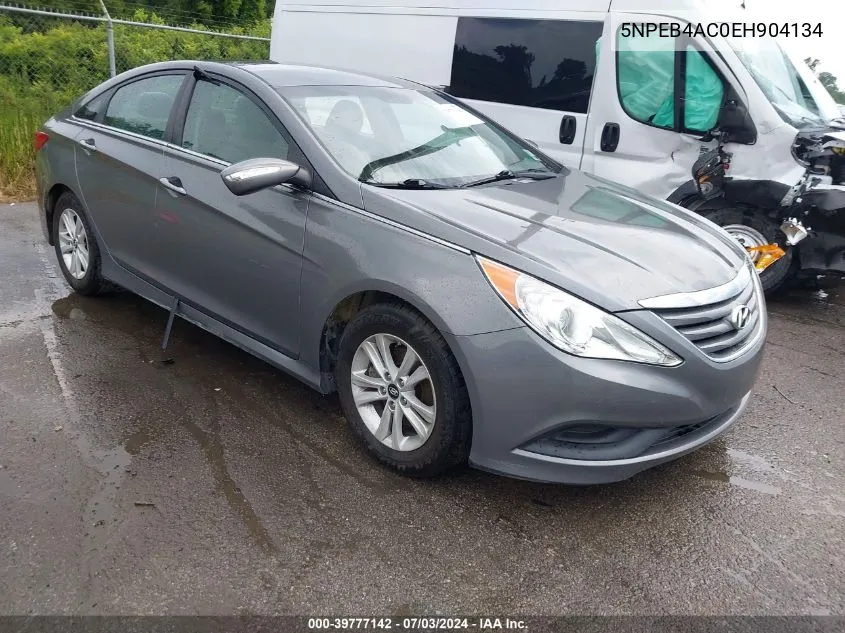 2014 Hyundai Sonata Gls VIN: 5NPEB4AC0EH904134 Lot: 39777142