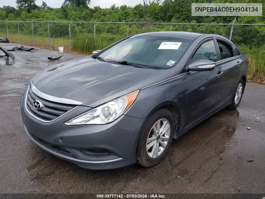 2014 Hyundai Sonata Gls VIN: 5NPEB4AC0EH904134 Lot: 39777142