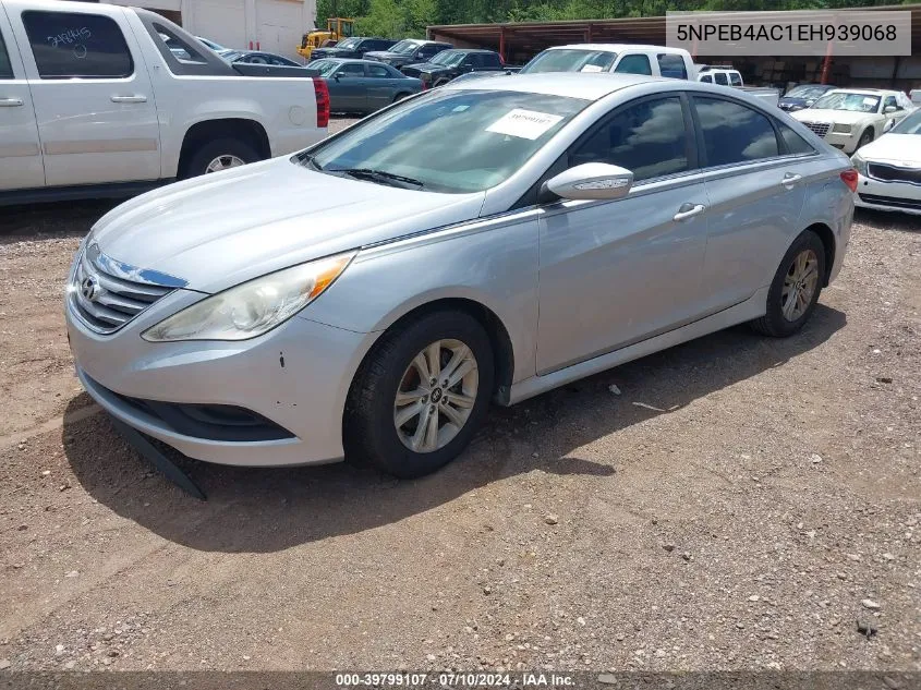 2014 Hyundai Sonata Gls VIN: 5NPEB4AC1EH939068 Lot: 39799107