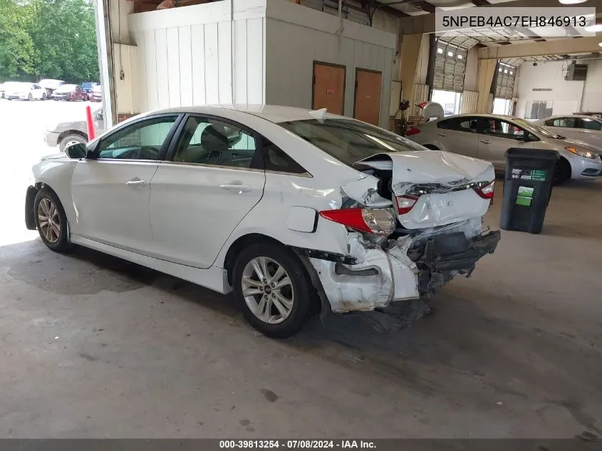 5NPEB4AC7EH846913 2014 Hyundai Sonata Gls