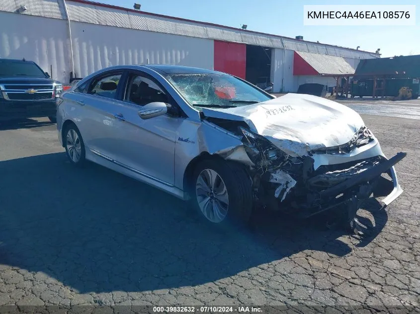 KMHEC4A46EA108576 2014 Hyundai Sonata Hybrid Limited