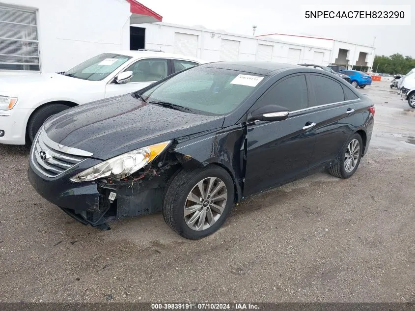 2014 Hyundai Sonata Limited VIN: 5NPEC4AC7EH823290 Lot: 39839191