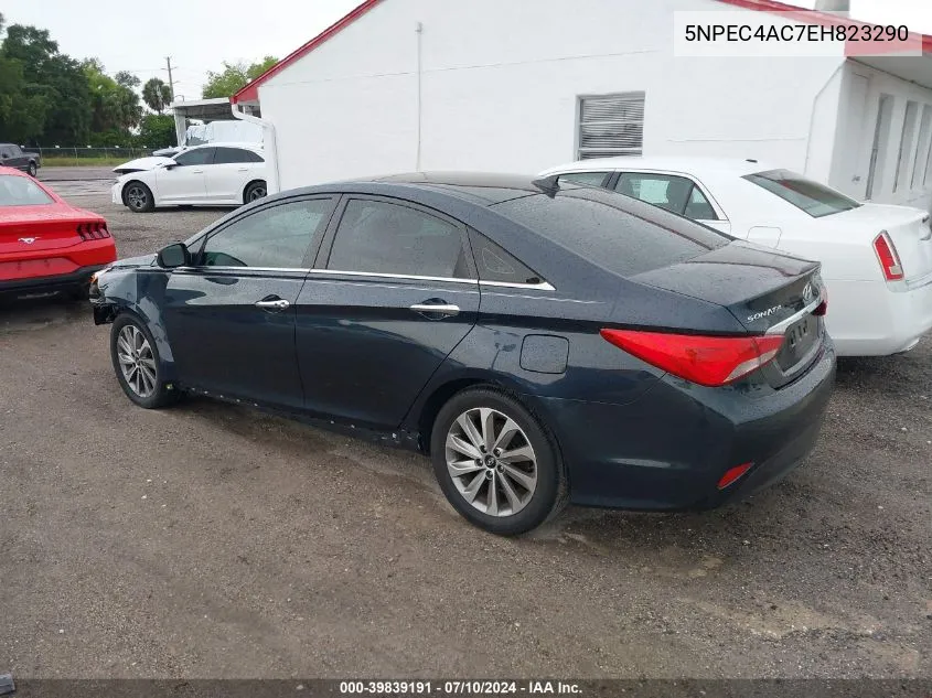 2014 Hyundai Sonata Limited VIN: 5NPEC4AC7EH823290 Lot: 39839191