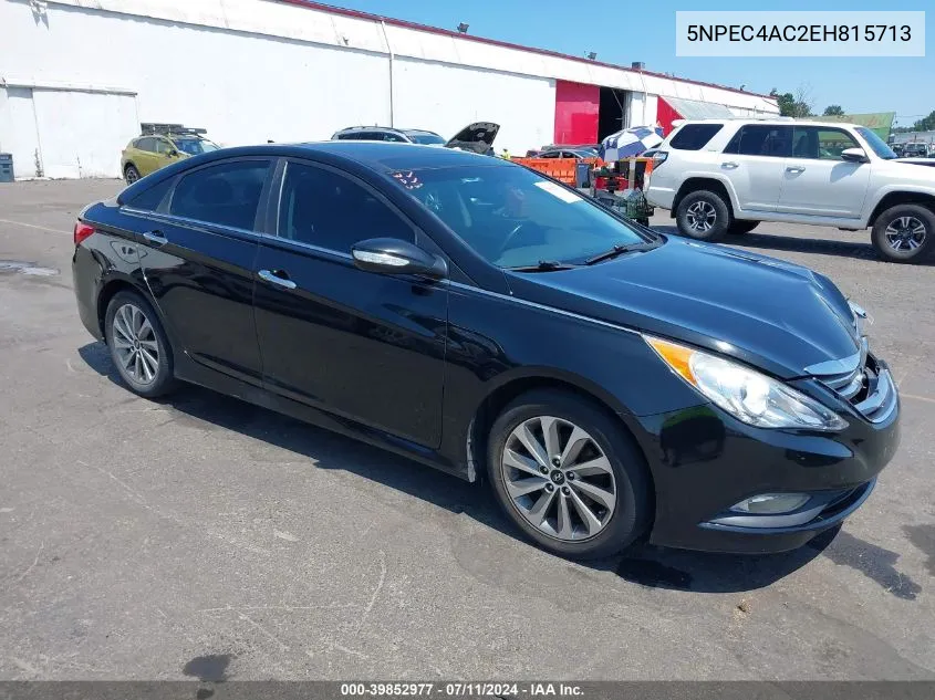 2014 Hyundai Sonata Limited VIN: 5NPEC4AC2EH815713 Lot: 39852977