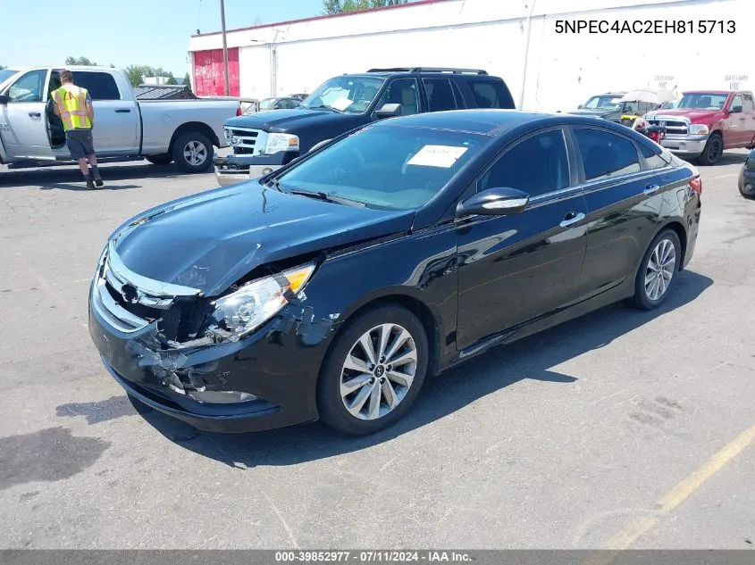 2014 Hyundai Sonata Limited VIN: 5NPEC4AC2EH815713 Lot: 39852977