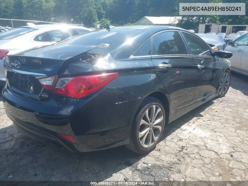 5NPEC4AB9EH850241 2014 Hyundai Sonata Limited 2.0T