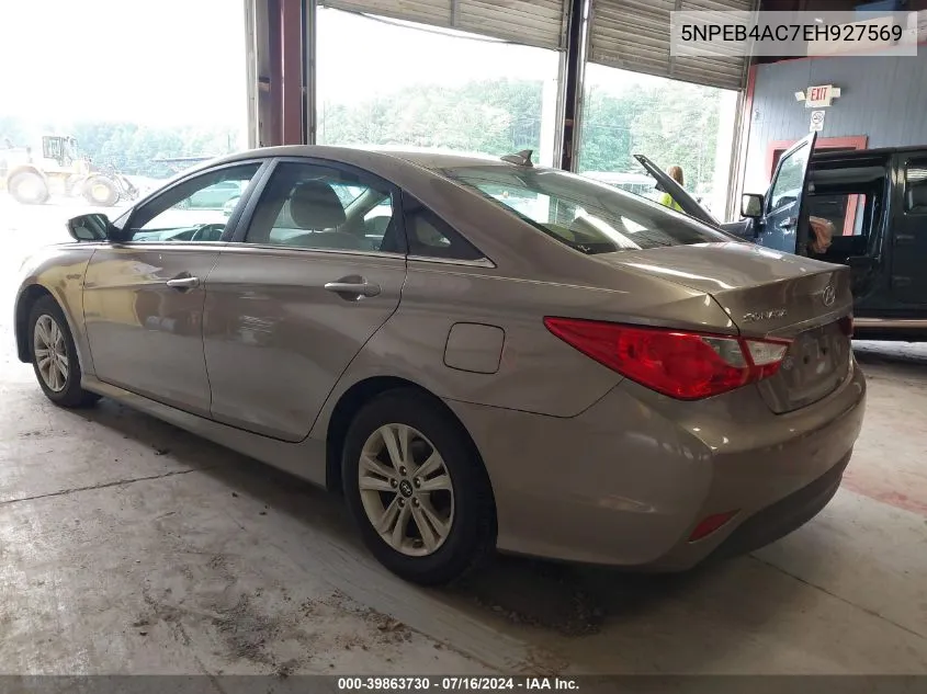 5NPEB4AC7EH927569 2014 Hyundai Sonata Gls