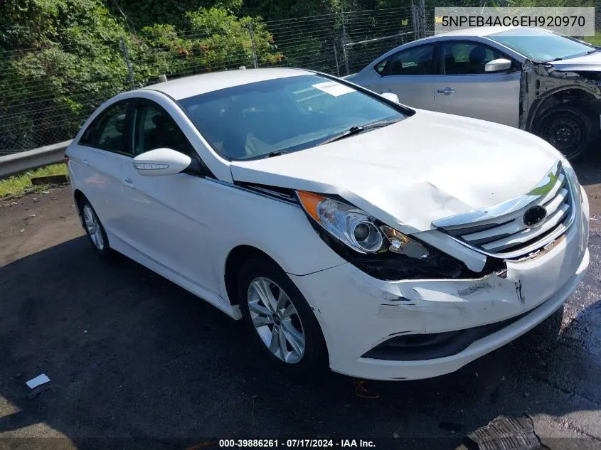 5NPEB4AC6EH920970 2014 Hyundai Sonata Gls