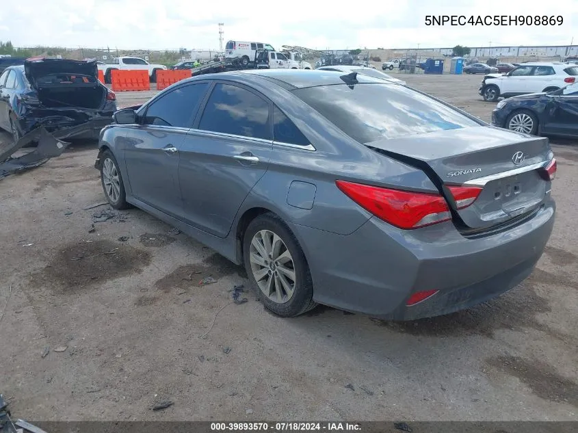 5NPEC4AC5EH908869 2014 Hyundai Sonata Limited