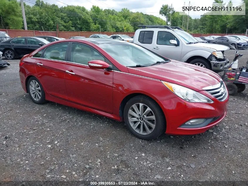 5NPEC4AC6EH911196 2014 Hyundai Sonata Limited