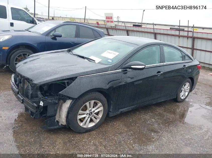 5NPEB4AC3EH896174 2014 Hyundai Sonata Gls