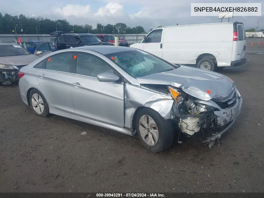 5NPEB4ACXEH826882 2014 Hyundai Sonata Gls