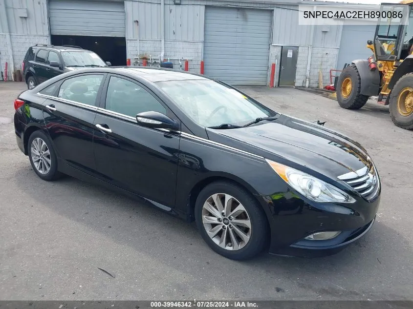 2014 Hyundai Sonata Limited VIN: 5NPEC4AC2EH890086 Lot: 39946342