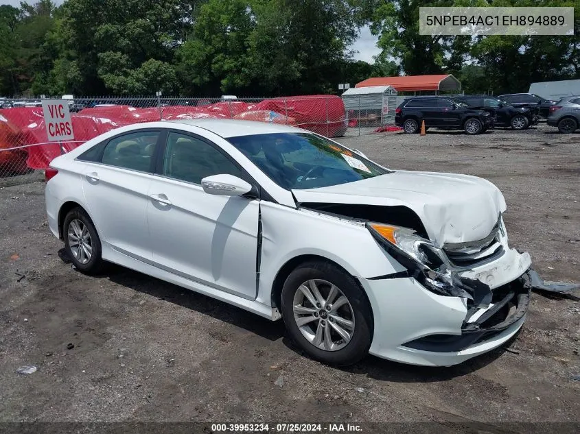 5NPEB4AC1EH894889 2014 Hyundai Sonata Gls