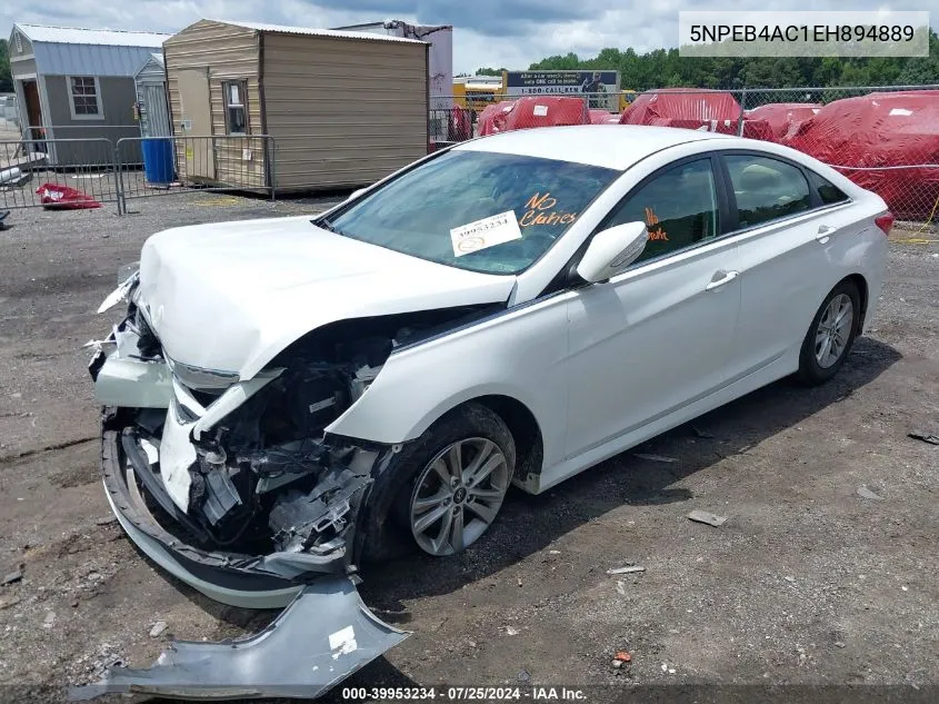 5NPEB4AC1EH894889 2014 Hyundai Sonata Gls