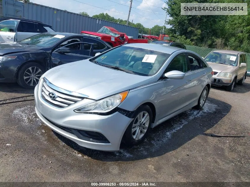 2014 Hyundai Sonata Gls VIN: 5NPEB4AC6EH856414 Lot: 39986253