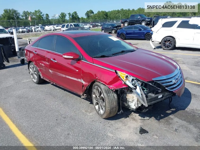 2014 Hyundai Sonata Se VIN: 5NPEC4AC6EH813138 Lot: 39992184